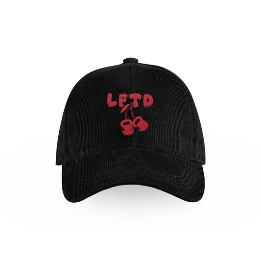 Cherry Bell Cord Baseball Cap