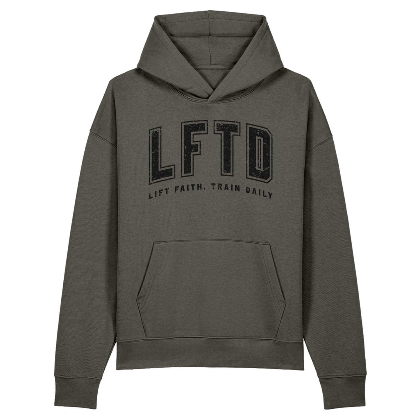 LFTD Varsity Black Hoodie